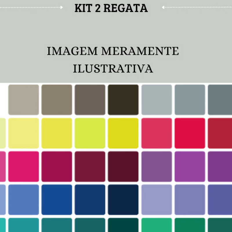KIT 2 Regata Lisas Dry Costas Nadador Academia Esportivo Fitness Tapa BumBum
