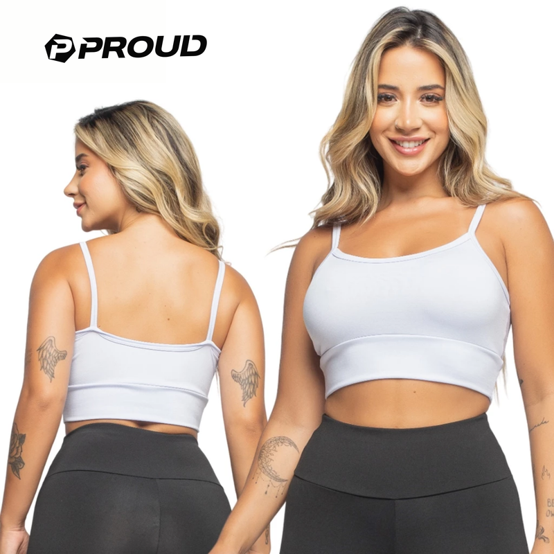 Top Fitness Alcinha sem Bojo Suplex Toper Cropped Academia Corrida Yoga Preto Esportivo Sutiã