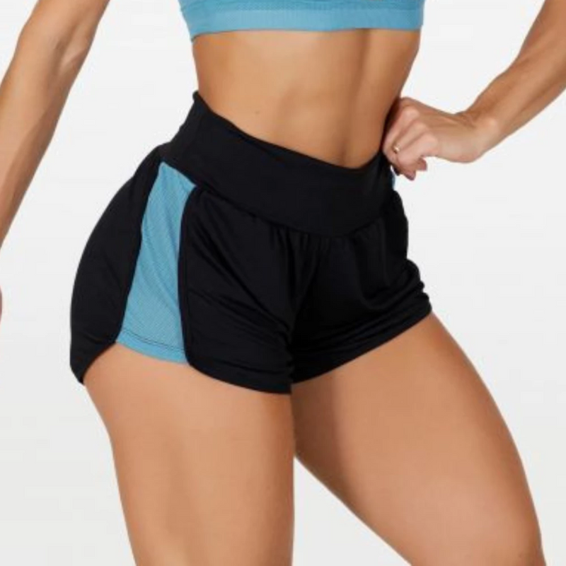 Short Curtinho Academia Fitness Feminino Corrida Caminhada VIVIAN