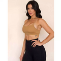 Sutiã esportivo feminino de alta resistência com design respirável em forma de Y