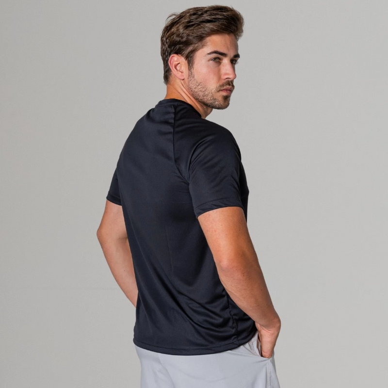 Camiseta Básica Lupo Masculina Fitness Dry Sport Poliéster Academia