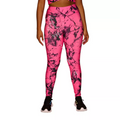 Calça Legging Marmorizada rajada fitness academia