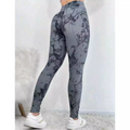 Calça Legging Marmorizada rajada fitness academia