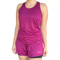 Shorts Feminino Academia Bermuda Dupla pra Corrida e Exercícios com Bolso Interno Cadarço e Legging